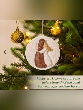 Horse Christmas Ornament – 3D Horse